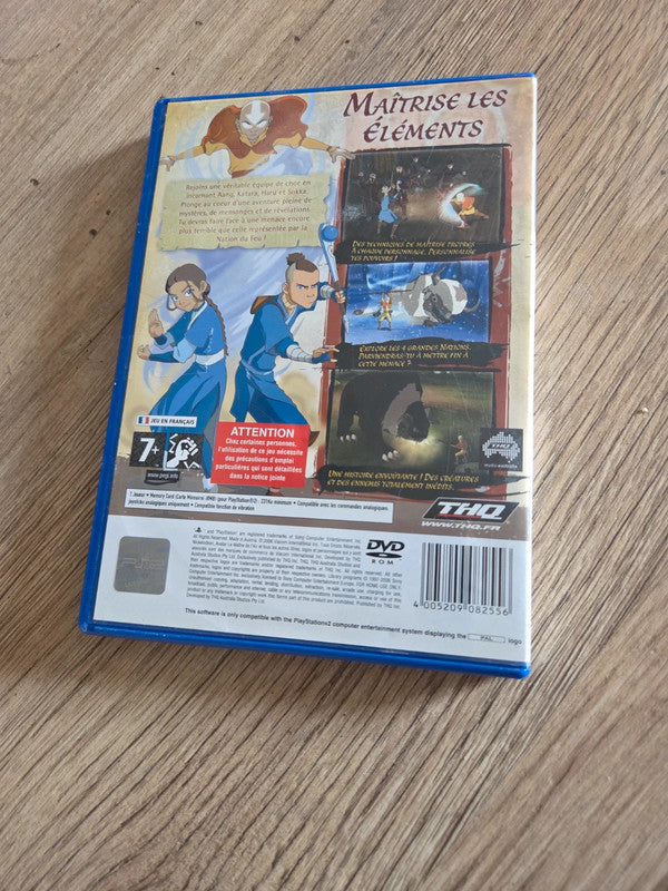 Avatar le dernier maître de l'air ps2