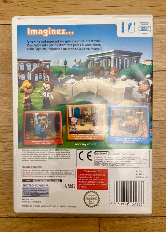 Jeux Wii My Sims
