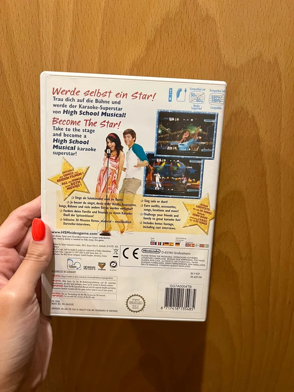 Jogo Wii - High School Musical Sing It