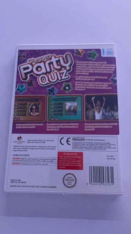 Party quizz pour wii