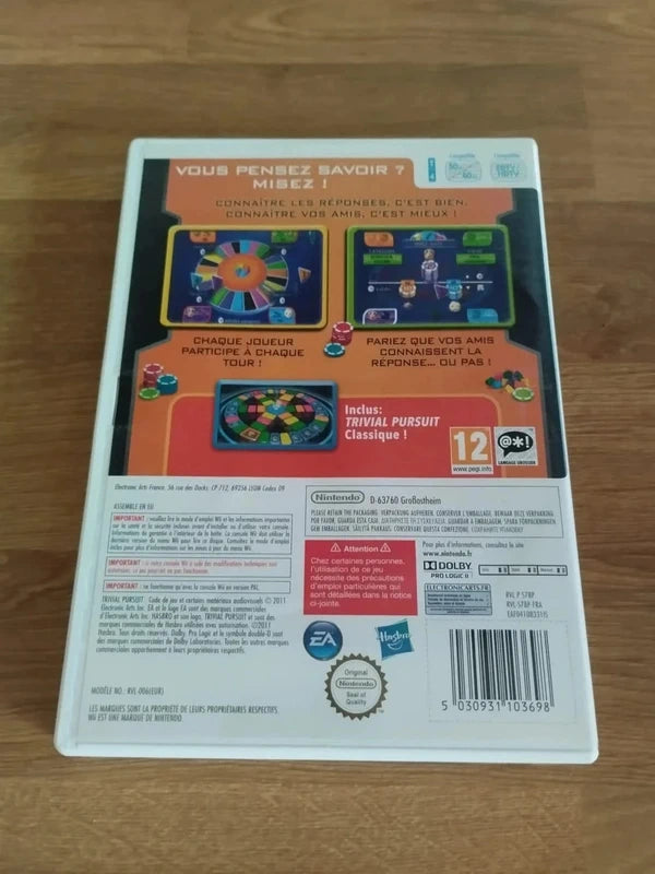 Jeu Wii Trival Pursuit