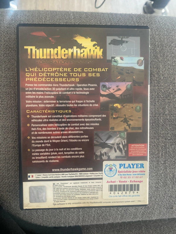Thunderhawk ps2