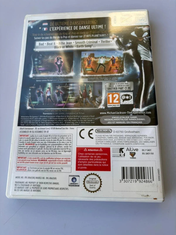 Wii - Michael Jackson The Experience