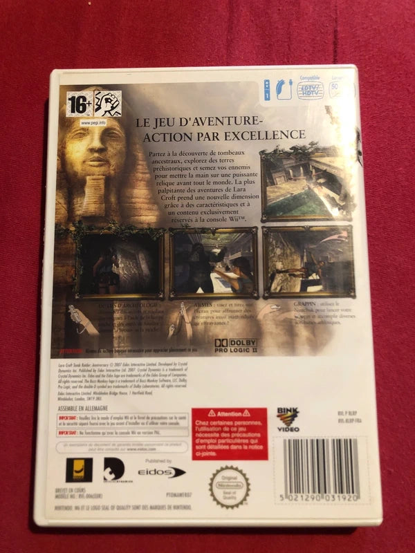 TomB raider anniversary wii