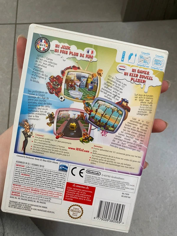 Wii spel 101 games in 1