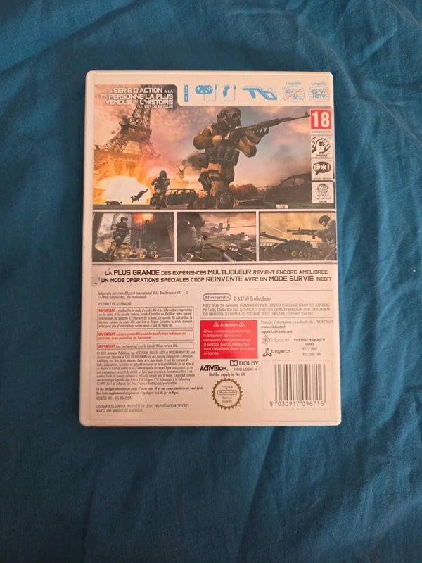 Call of duty mw3 wii