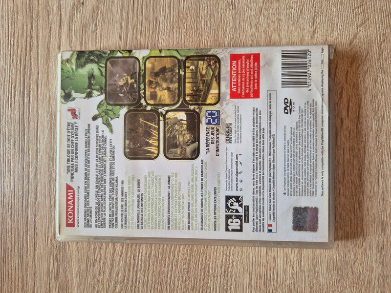 Jeux PlayStation 2 metal gear solid 3 complet