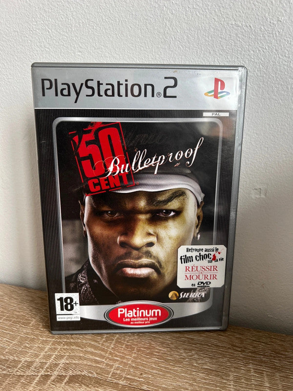 50 cent bulletproof platinum ps2