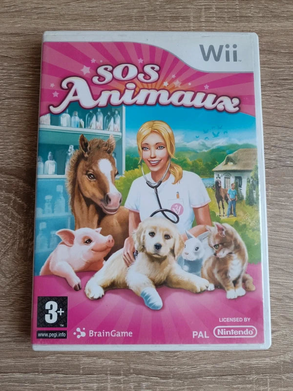 Jeu SOS Animaux sur Wii