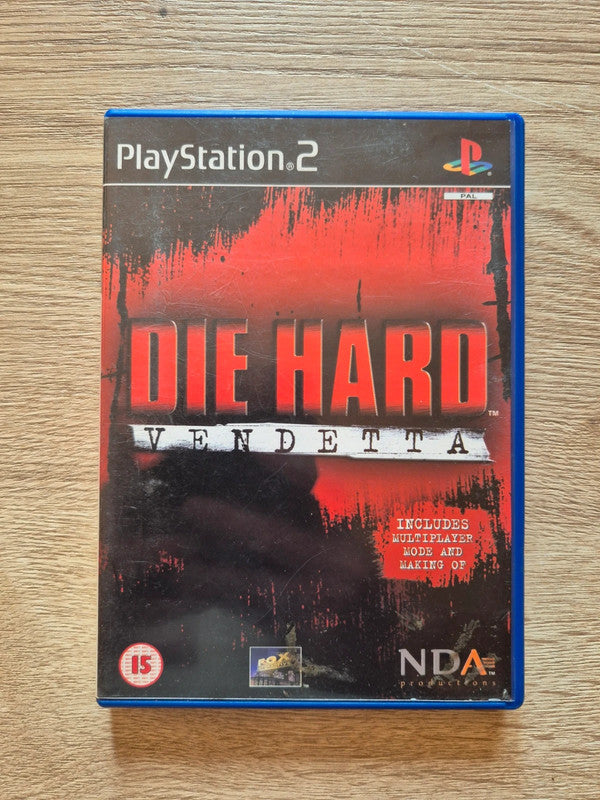Jeux PlayStation 2 die hard vendetta complet bon état général