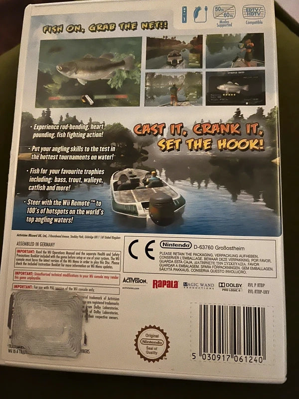 Rapala’s Fishing Frenzy wii
