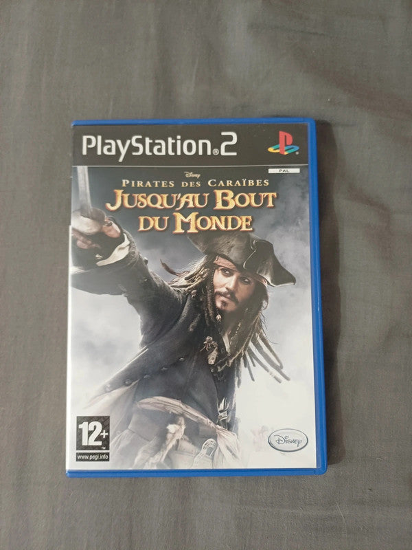 Jeu ps2 Disney Pirates des Caraïbes Jusqu'au bout du monde
