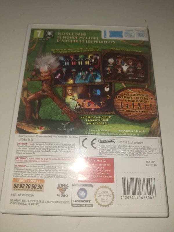 Arthur et la vengeance de maltazard wii