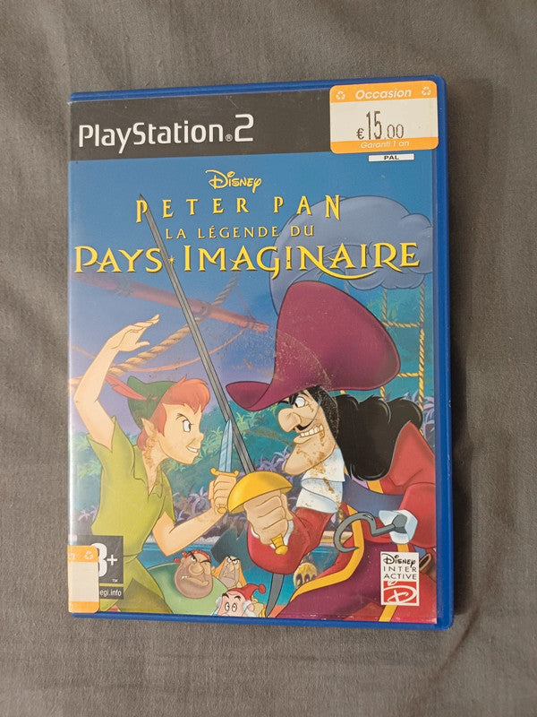 Jeu ps2 Disney Peter Pan la légende du pays imaginaire.