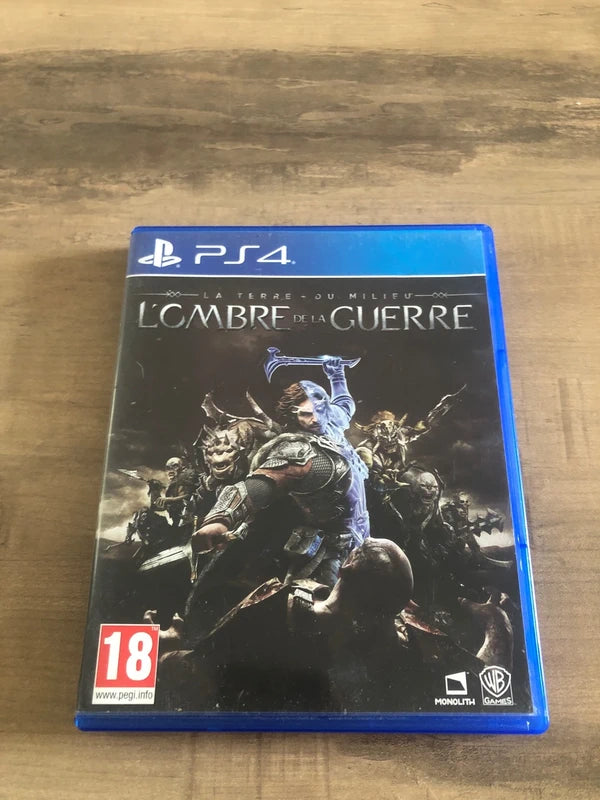 La terre du milieu: l’ombre de la guerre ps4