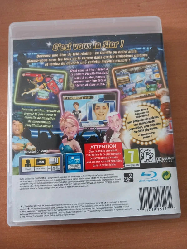 Jeu video Ps3 Superstars Tv