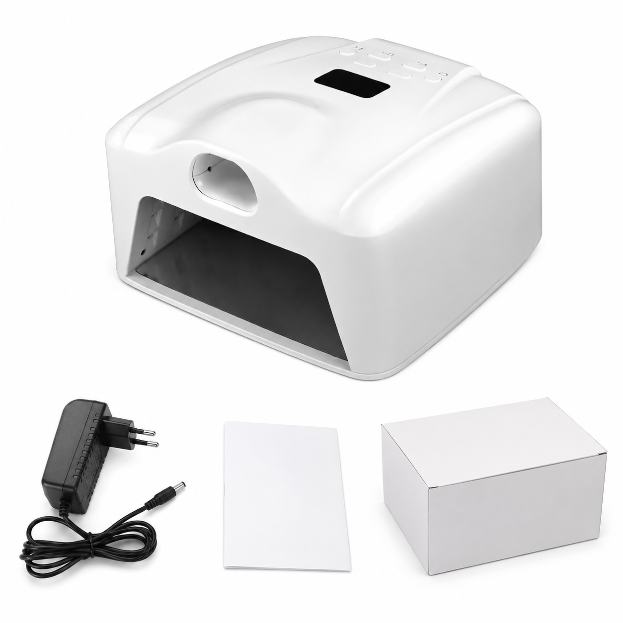 Lampe UV LED 168W Professionnelle 2-en-1 pour Ongles – Séchage Rapide Gel UV & Semi-Permanent – Capteur Auto – Manucure Pédicure