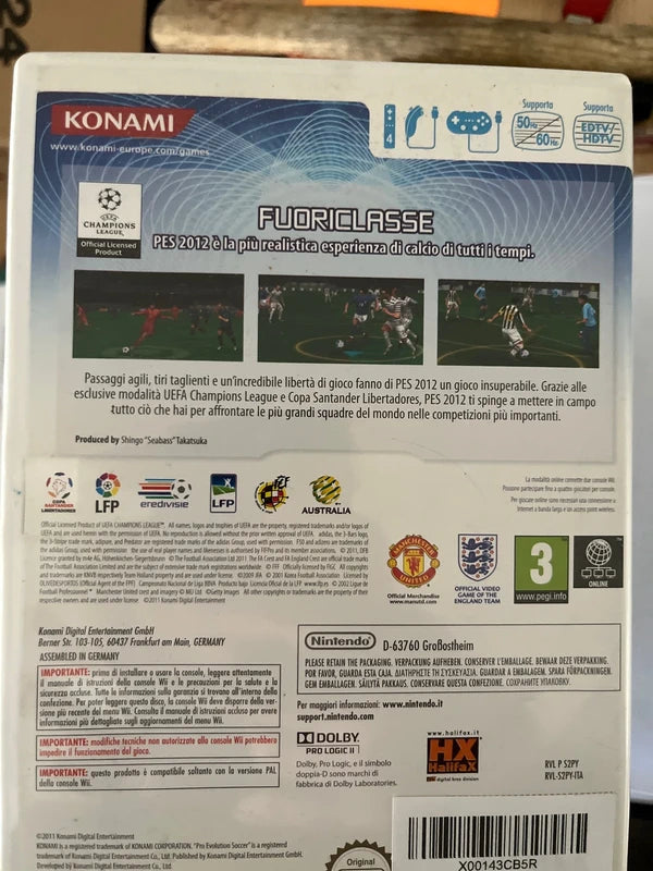 Pes 12 per Wii