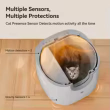 Litière auto pour chat 65L