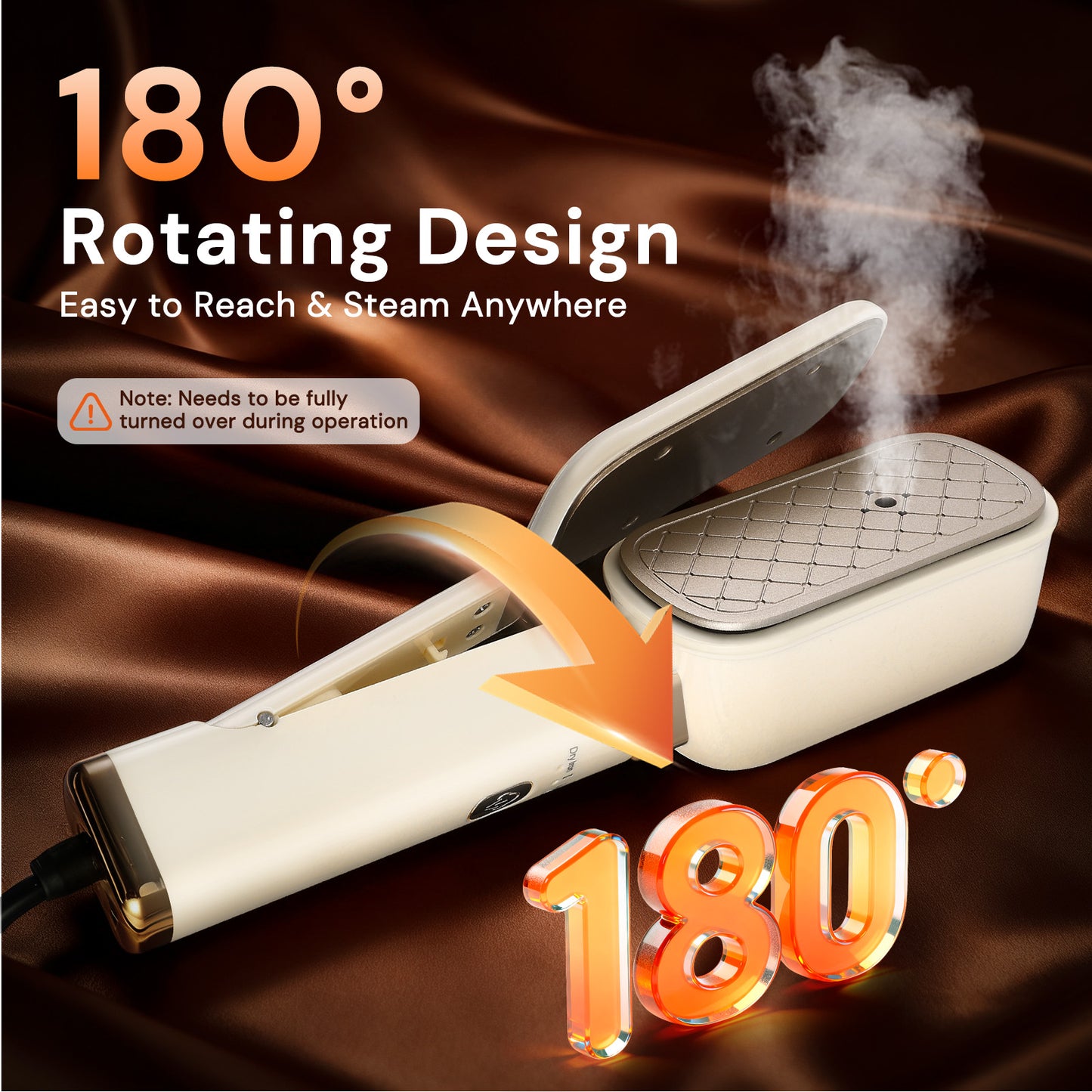 Fer à Vapeur Portatif 3-en-1 – Défroisseur Vêtements Portable Voyage – Repassage Rapide