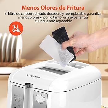 Friteuse Électrique 2,5L 1650W – Thermostat Réglable, Fenêtre de Contrôle, Panier Amovible, Sécurité Anti-Surchauffe, Cuisine Maison
