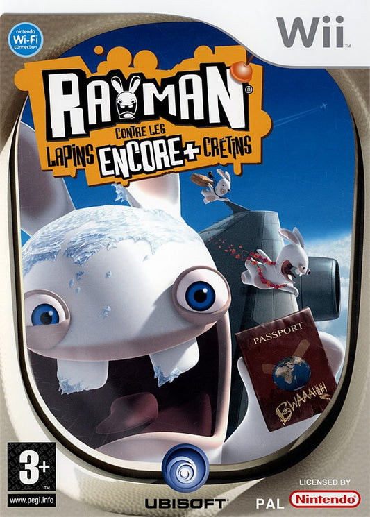 jeu wii rayman contre les lapins encore+cretins