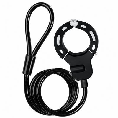 Antivol Vélo & Trottinette Électrique – Câble Flexible + Verrou Circulaire – Cadenas Portable