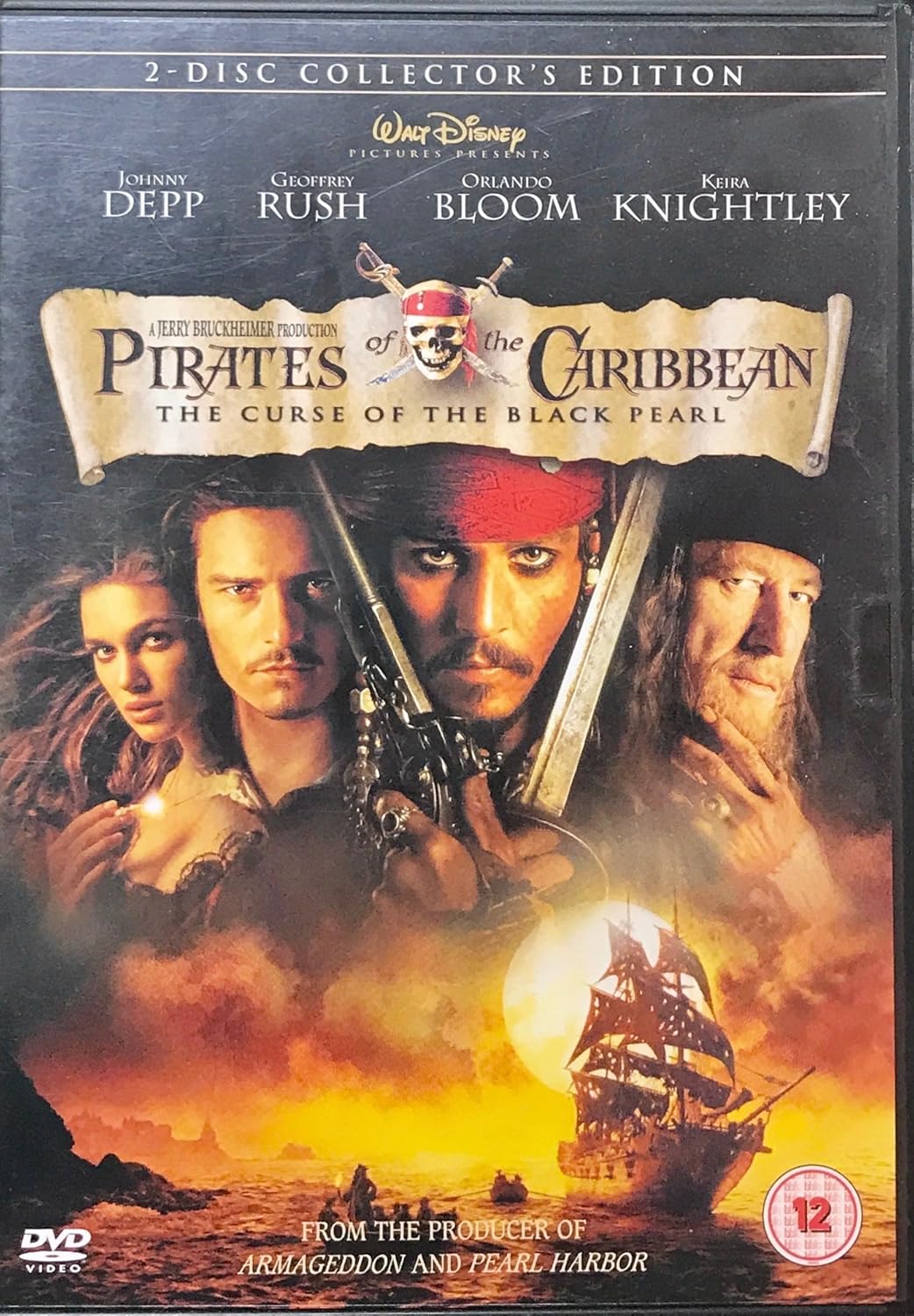 pirates des caraïbes la malédiction du black pearl DVD