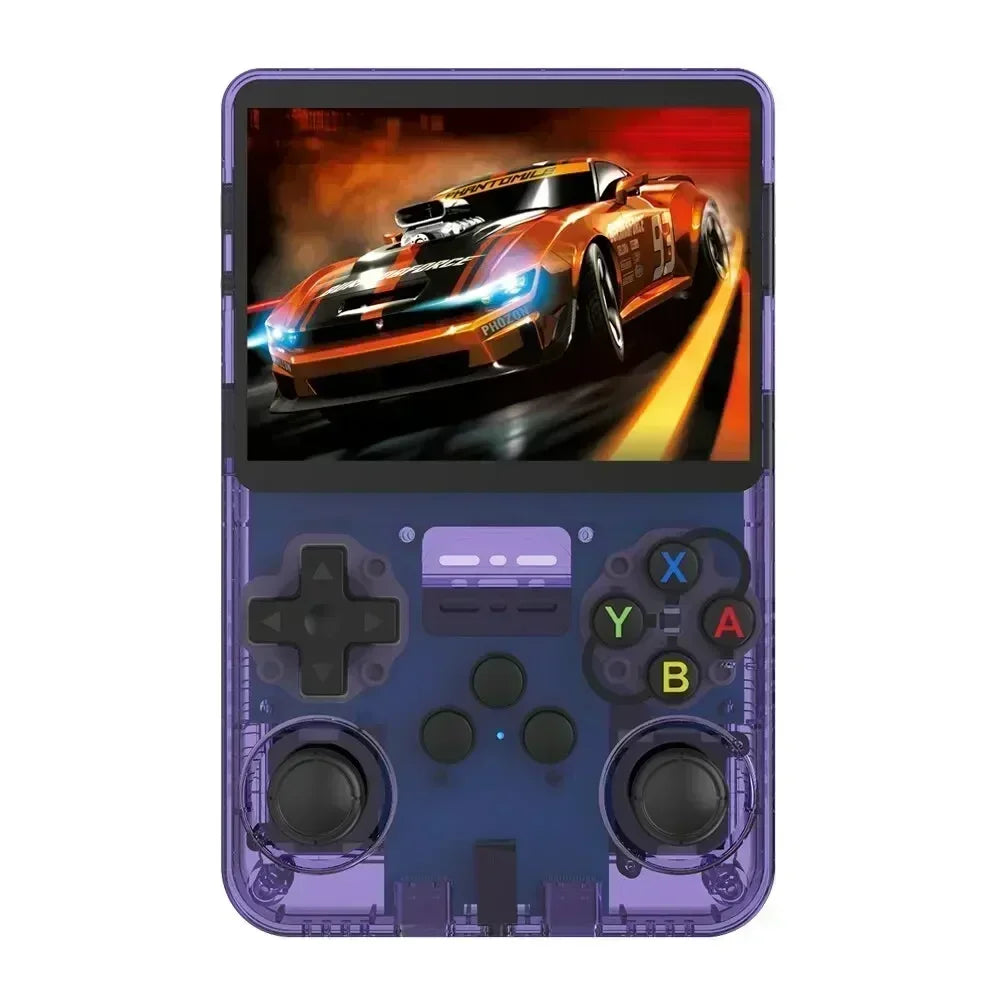 Console rétro portable R36S 64Go – violet