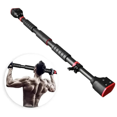 Barre de Traction Télescopique Réglable Sans Perçage – Fitness & Musculation à Domicile, Dos, Bras & Haut du Corps