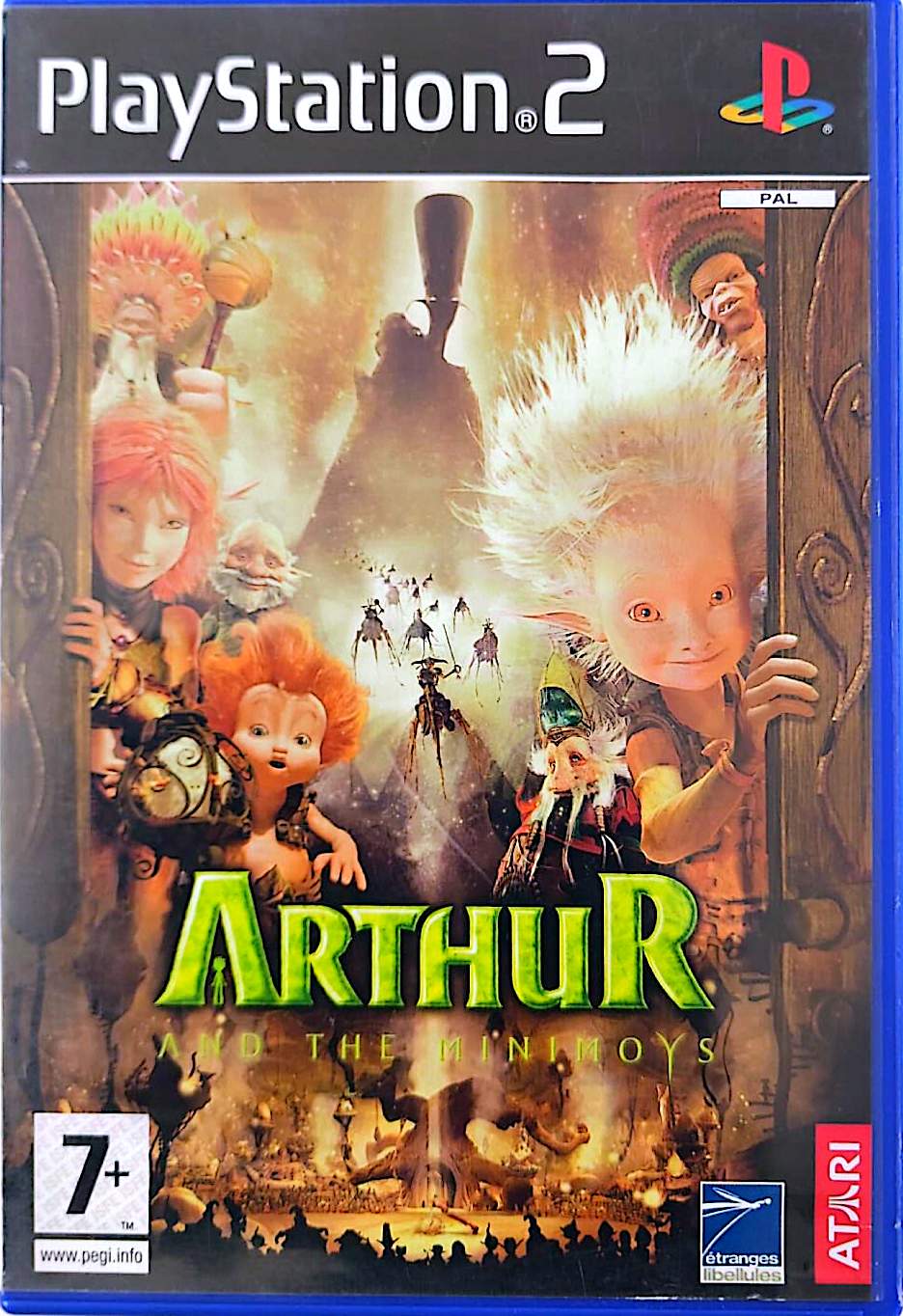 Arthur and the Minimoys PS2 PlayStation 2 PAL Jeu d’Aventure Action Atari Néerlandais