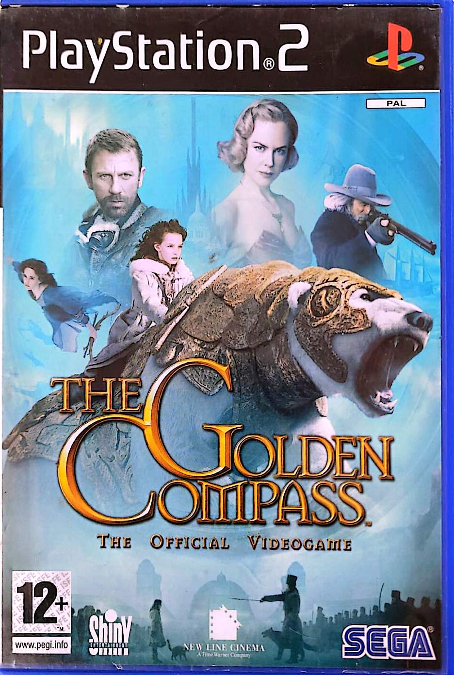 The Golden Compass PS2 PlayStation 2 PAL Jeu d’Action Aventure SEGA