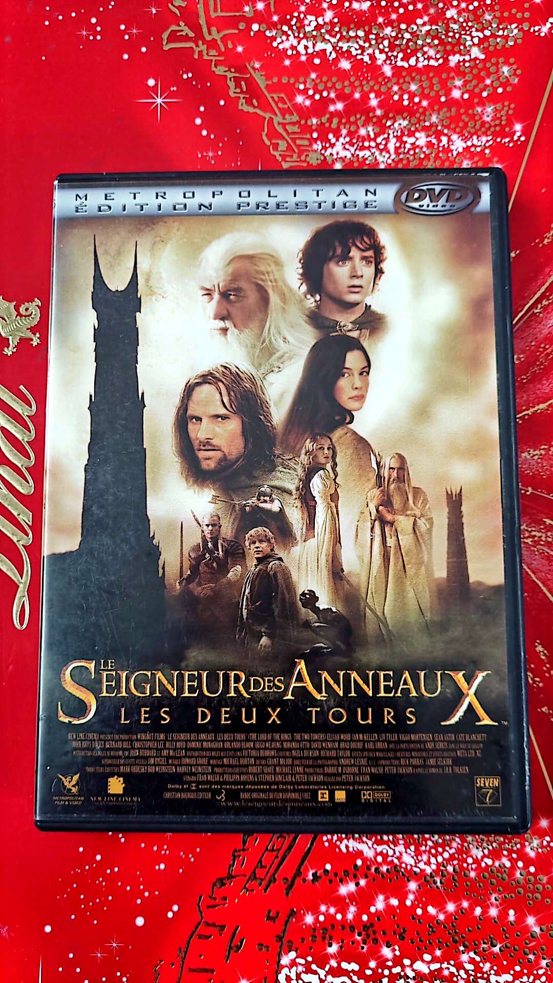 DVD : le seigneur des anneaux les deux tours en