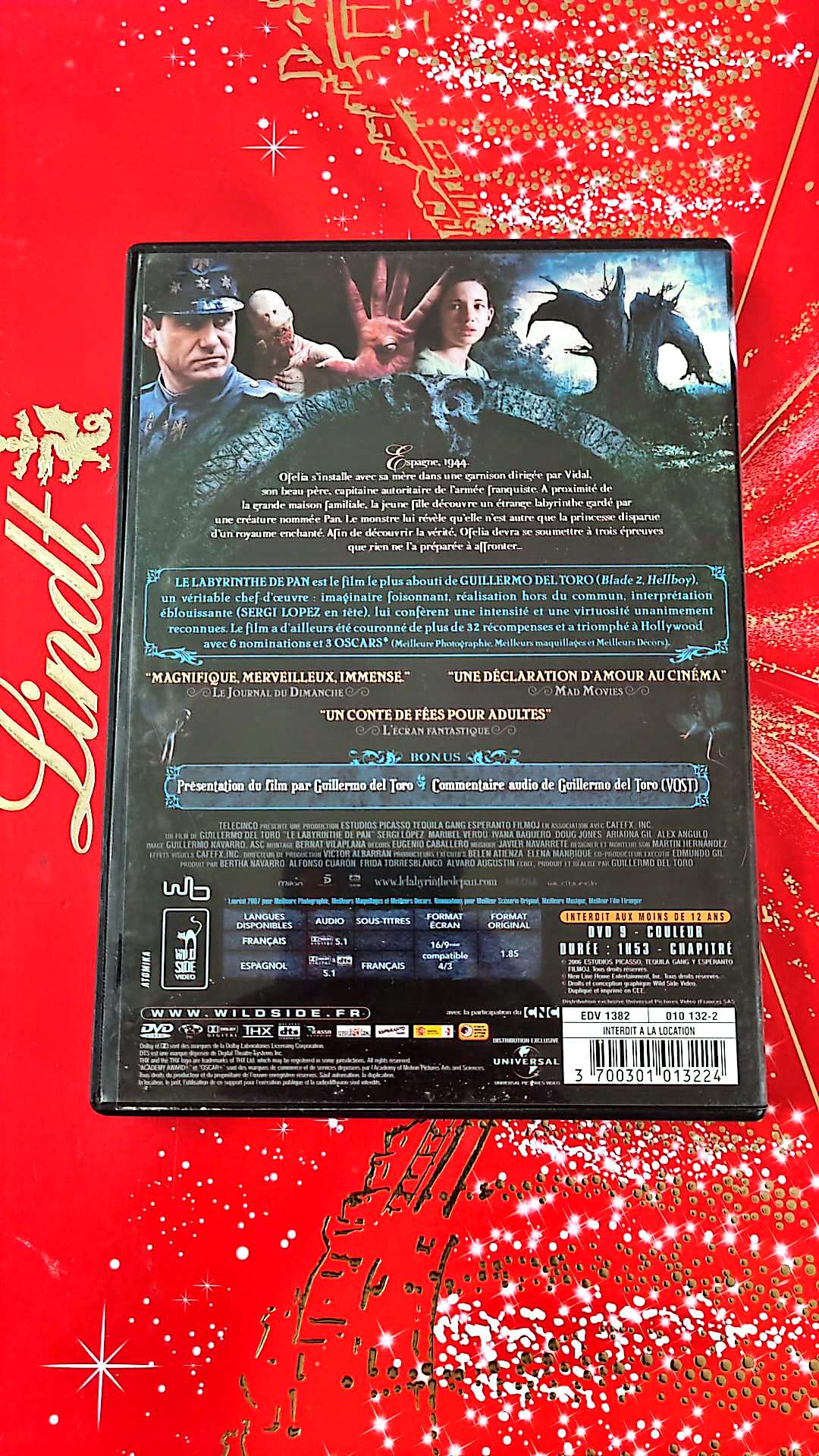 DVD : Le labyrinthe de Pan