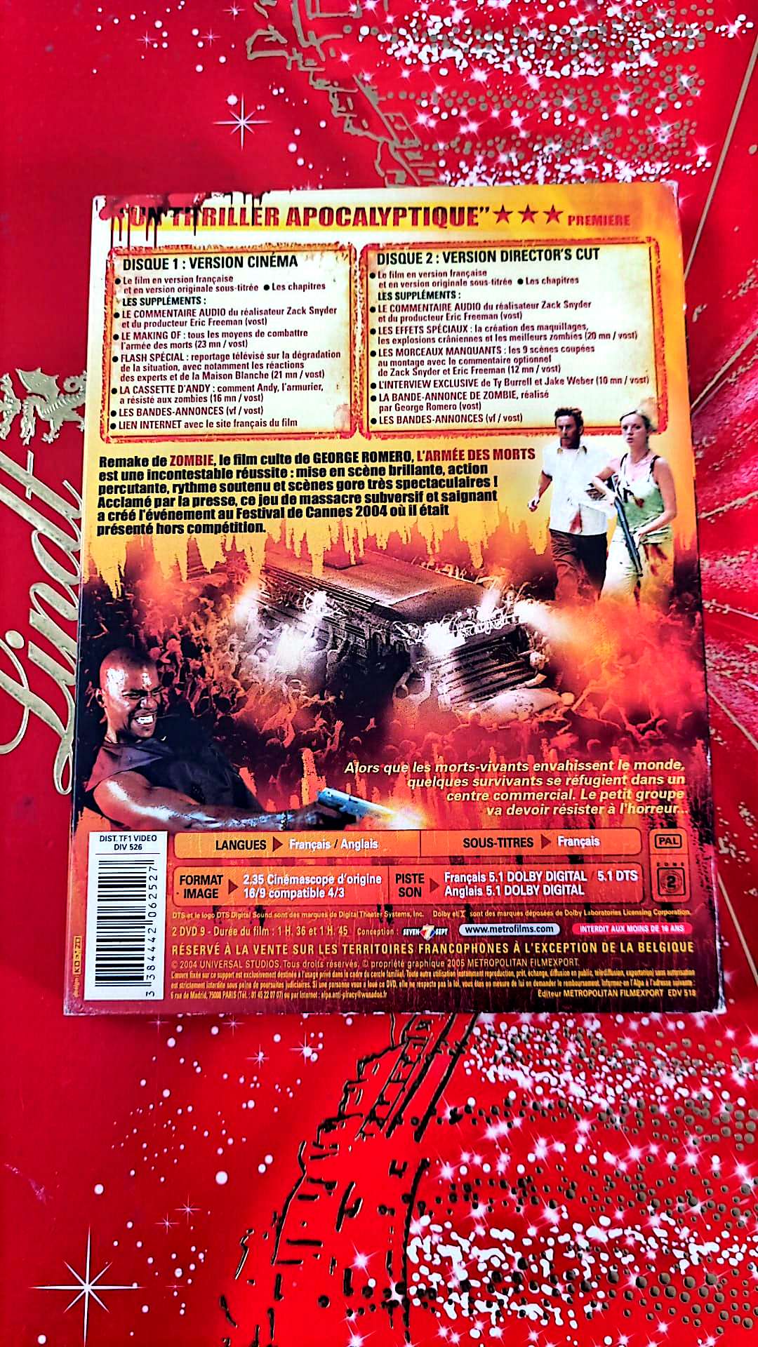 DVD : l'armée des morts en