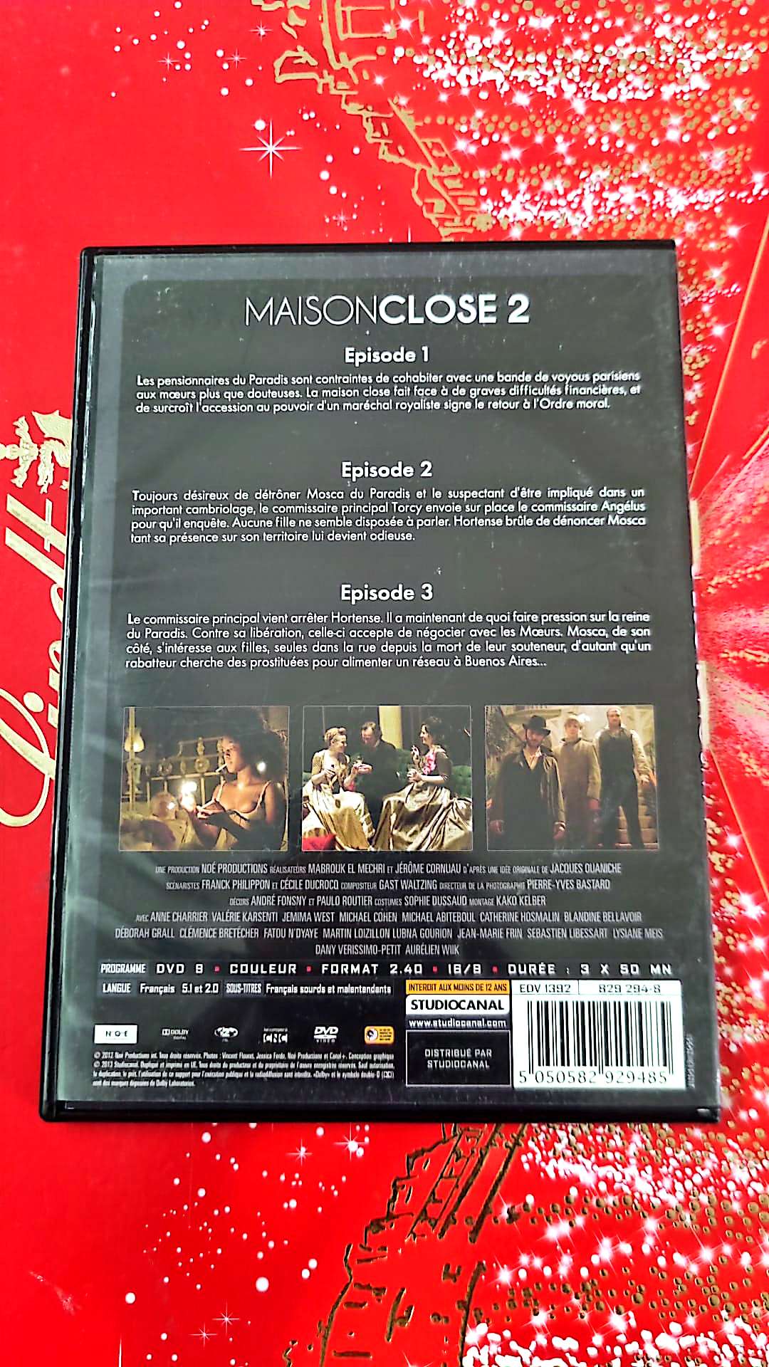 DVD : Maison close s2 épisode 1-3