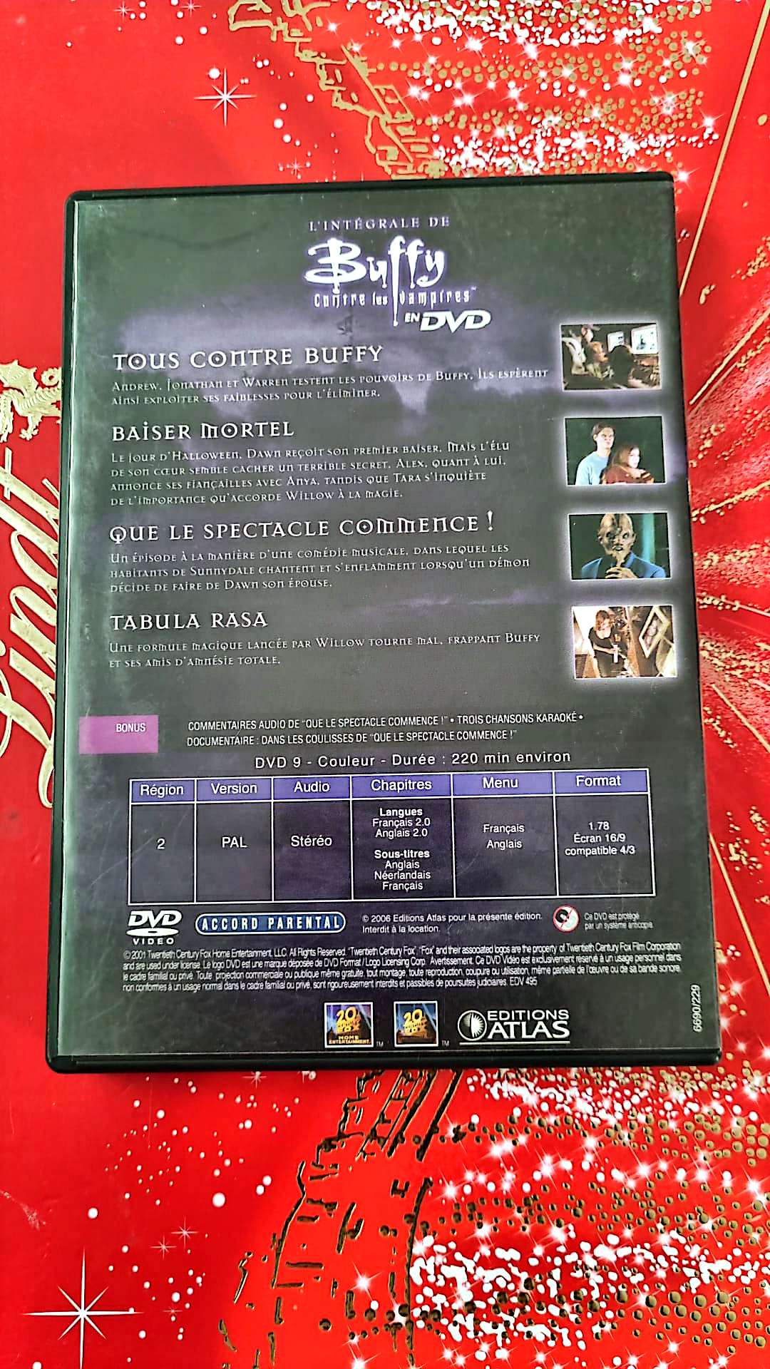 DVD : buffy contre les vampires saison 6 épisodes 5 6 7 et 8 en
