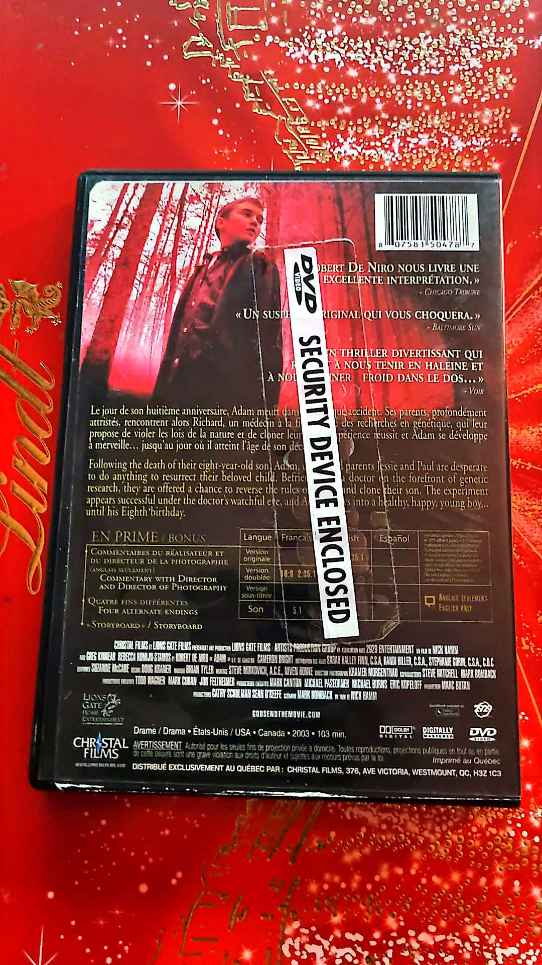 DVD : adam godsend