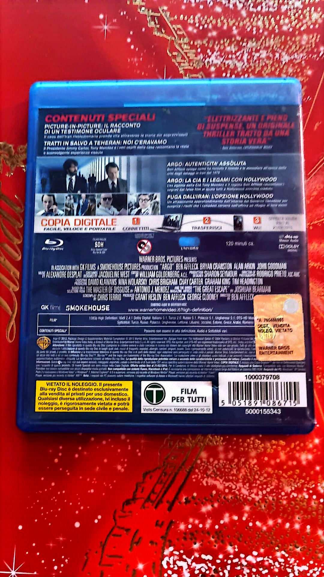 Blu-ray : argo