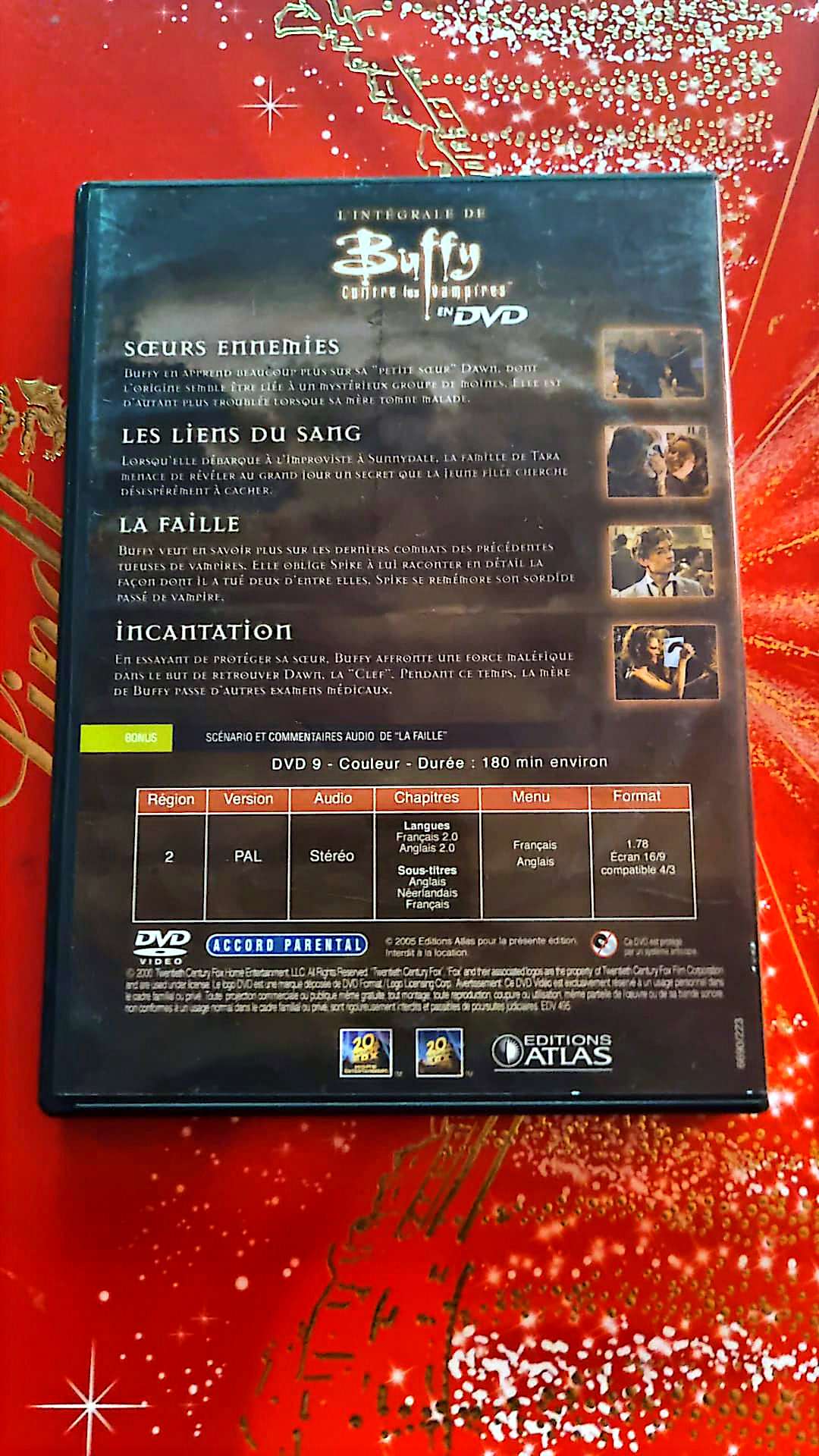 DVD : Buffy contre les vampires Saison 5 épisode 5 6 7 et 8