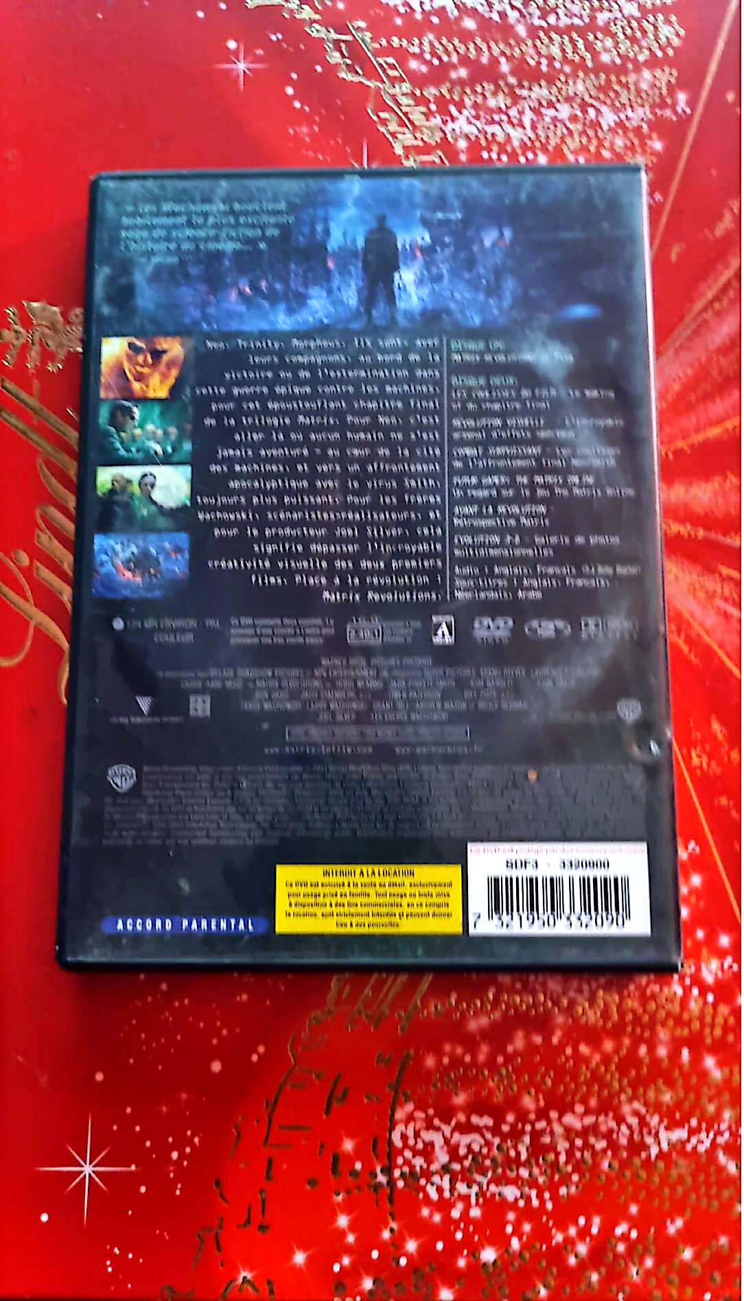 DVD : matrix revolution en