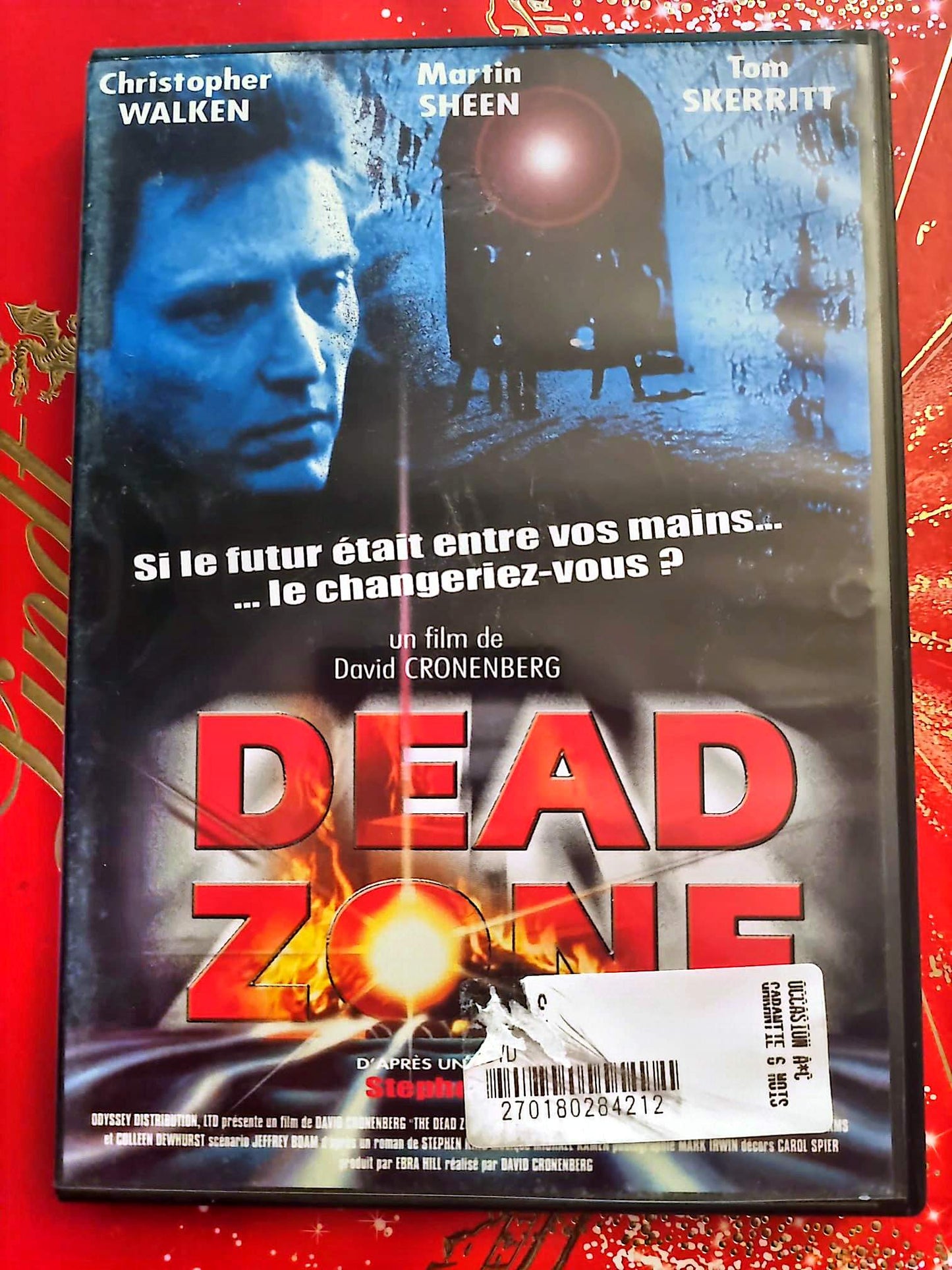 Dead Zone – DVD – Film Fantastique Thriller – David Cronenberg – Adaptation Stephen King