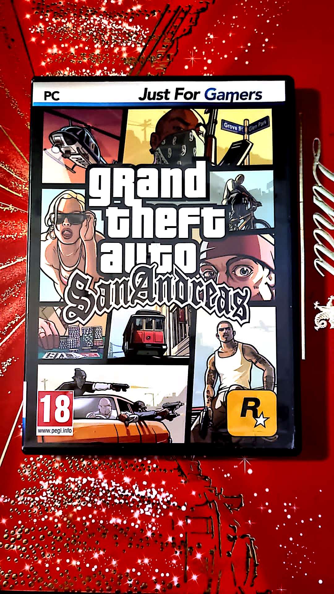Jeu vidéo PC : grand theft auto sans Andréas
