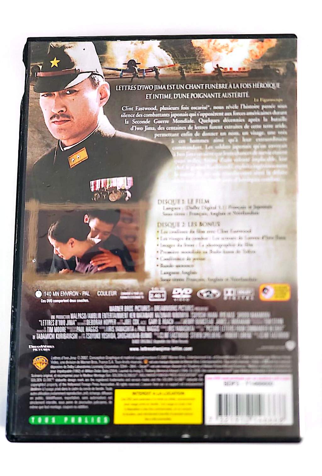 Lettres d’Iwo Jima – Édition Collector Double DVD | Clint Eastwood | Golden Globe 2007 | Zone 2