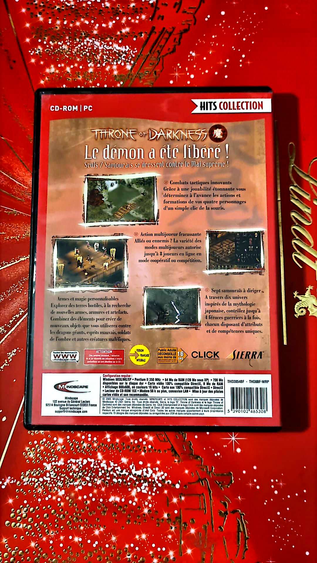 Jeu vidéo PC : thrones of Darkness 7 samouraï face au mal suprême pc