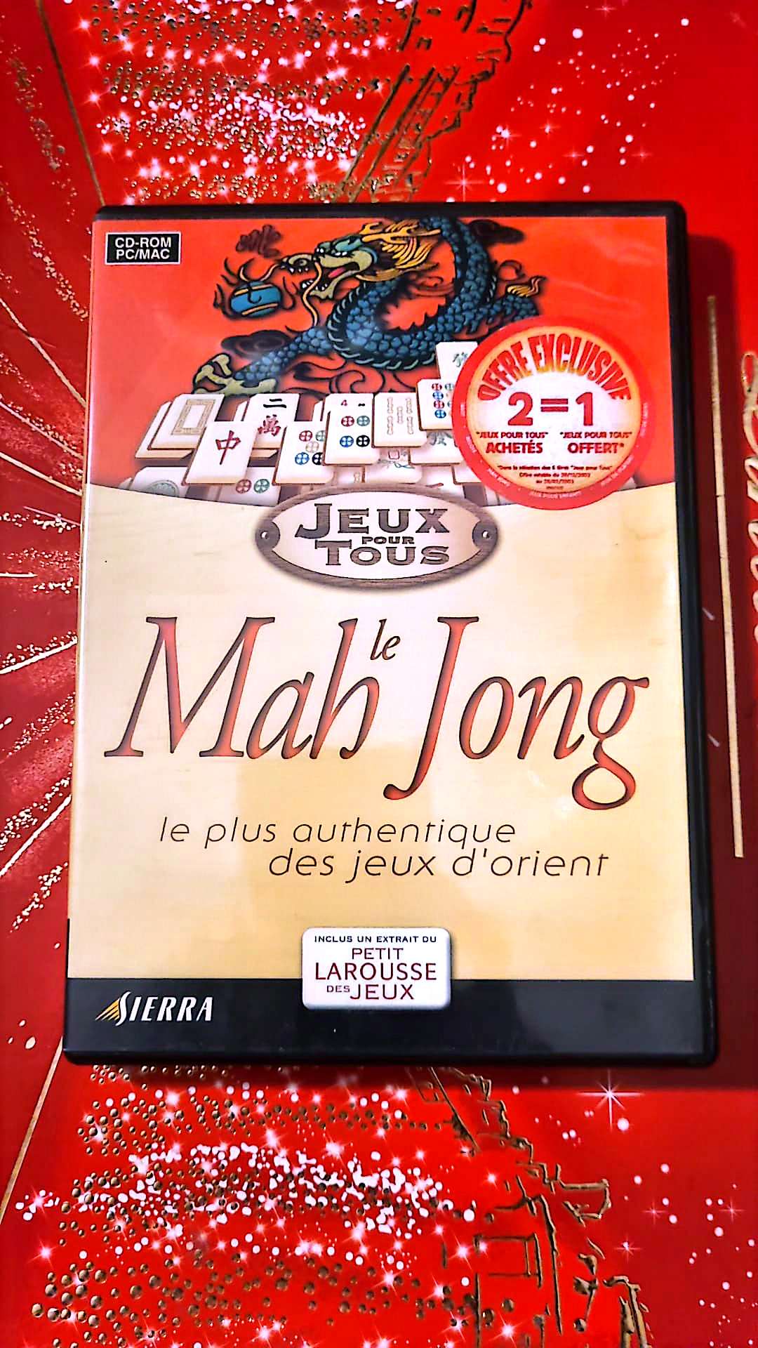 Jeu vidéo PC : le mah jong le plus authentique des jeux d'orient jeu pc