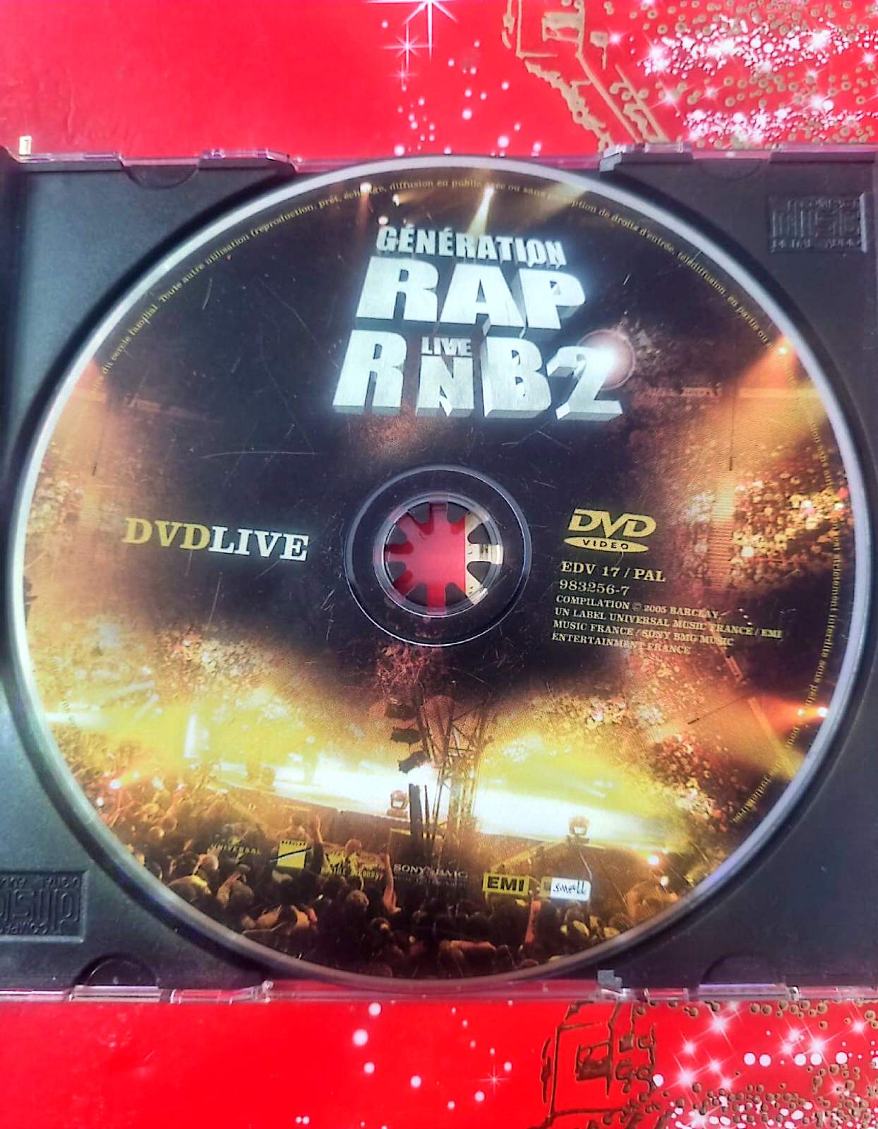 Génération Rap Live RNB 2 – DVD Live – CD seul