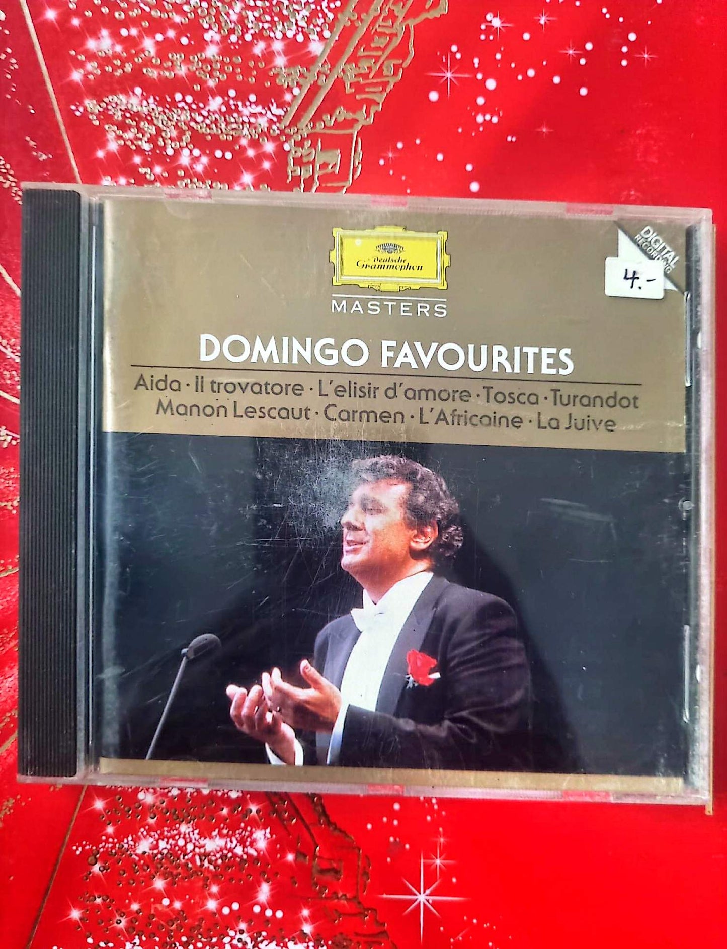 CD Plácido Domingo – Domingo Favourites – Airs d’opéra – Deutsche Grammophon