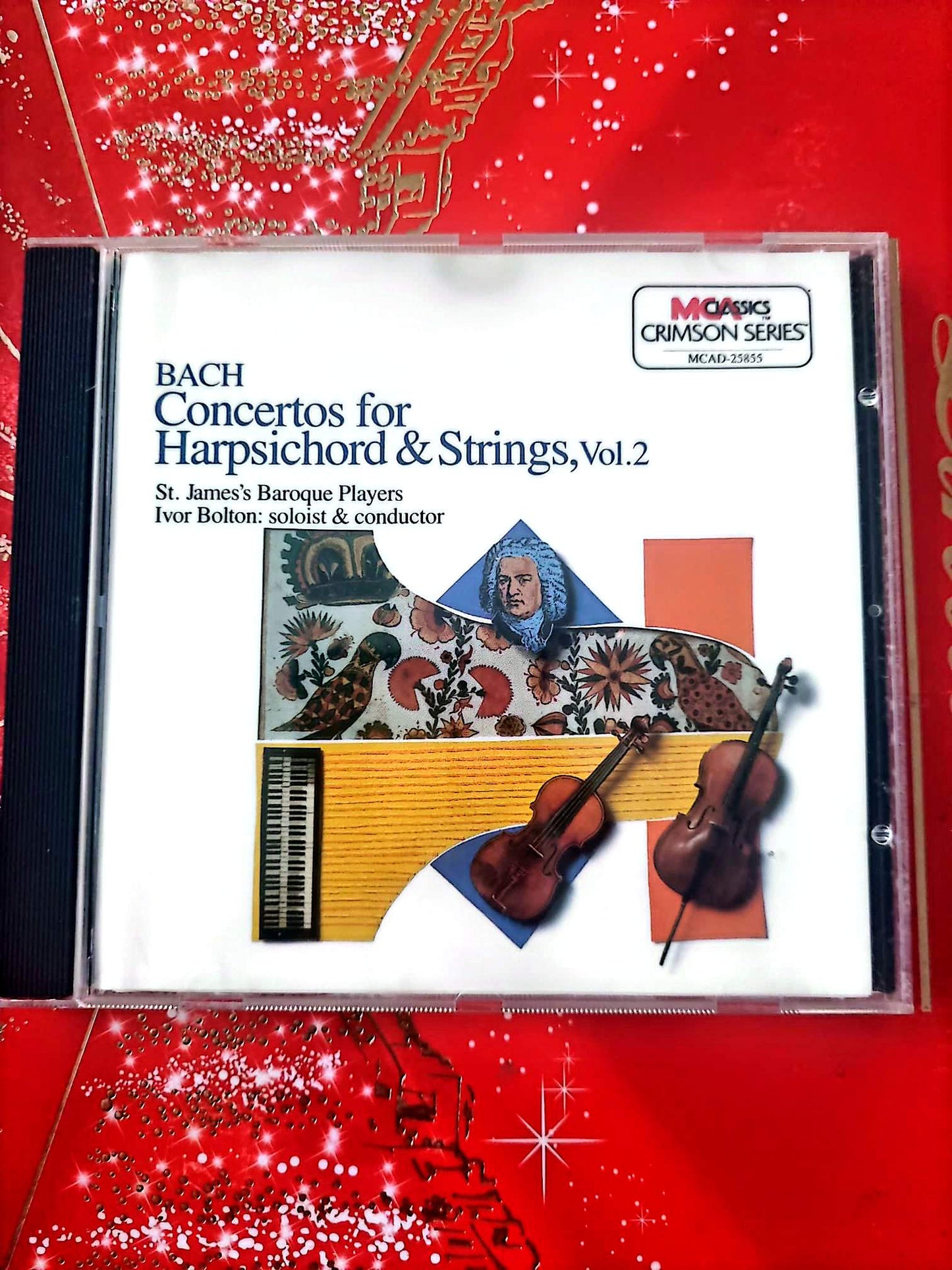 CD Bach – Concertos pour clavecin et cordes Vol. 2 – Ivor Bolton – St James’s Baroque Players