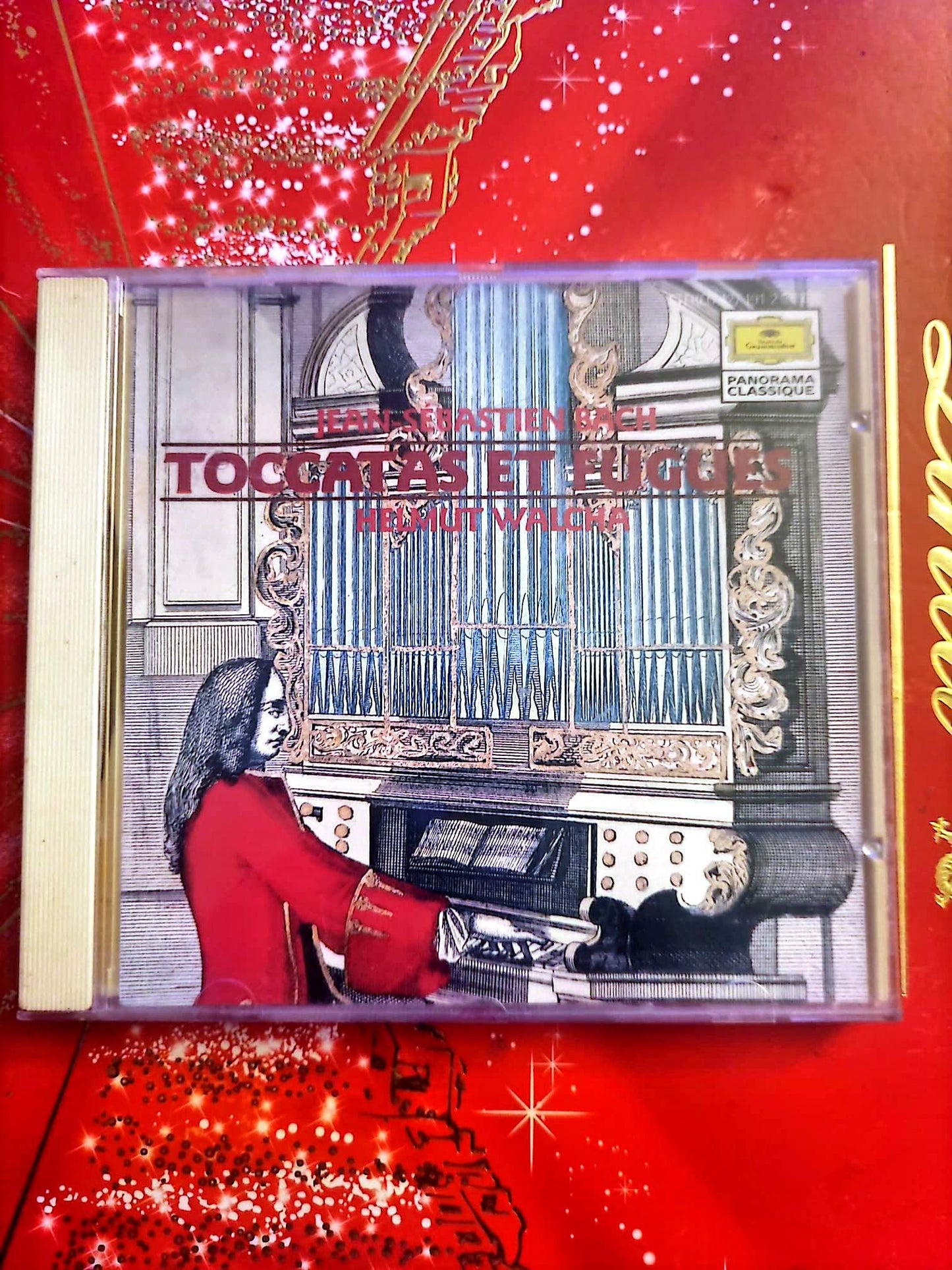 CD Johann Sebastian Bach – Toccatas et Fugues – Helmut Walcha – Orgue
